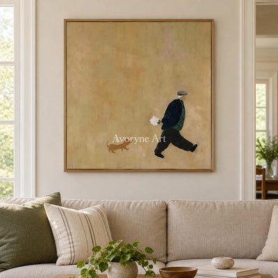 Aster Thread: Golden Stroll Art — villa wood