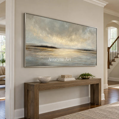 Aster Tessera: Gray Gold Waterscape — entry silver