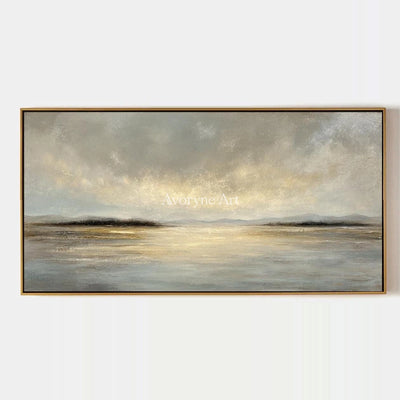 Aster Tessera: Gray Gold Waterscape — primary