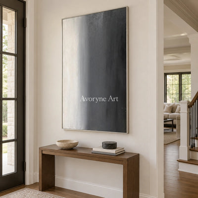Aster Summit: Gray Gradient Abstract — entry silver
