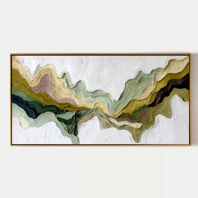 Aster Bank: Green Flowing Layers — primary