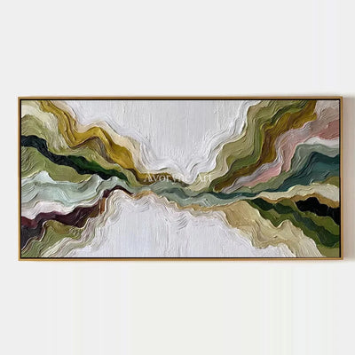 Aster Noon: Green Flowing Layers — primary