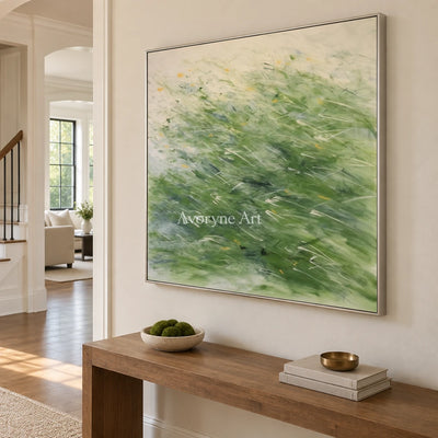 Aster Patina: Green Gesture Art — entry silver