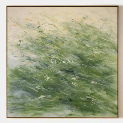 Aster Patina: Green Gesture Art — primary