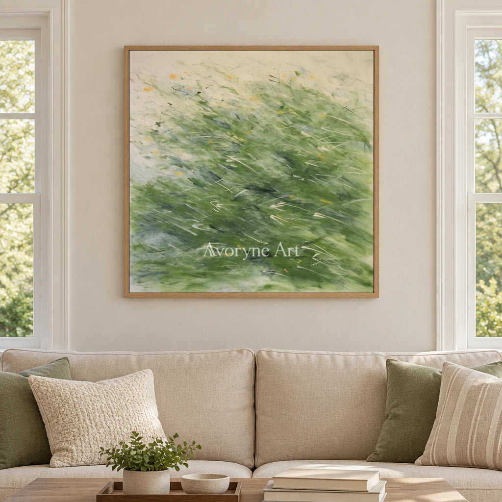 Aster Patina: Green Gesture Art — villa wood