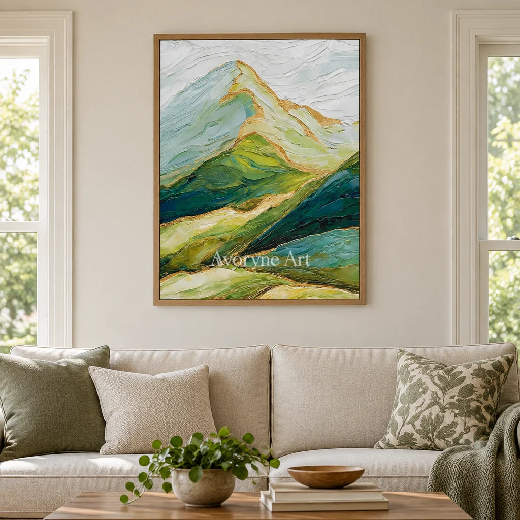 Aster Flax: Green Mountain Texture — villa wood