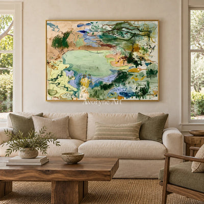Ivory Open Echo: Green Organic Gesture — living gold