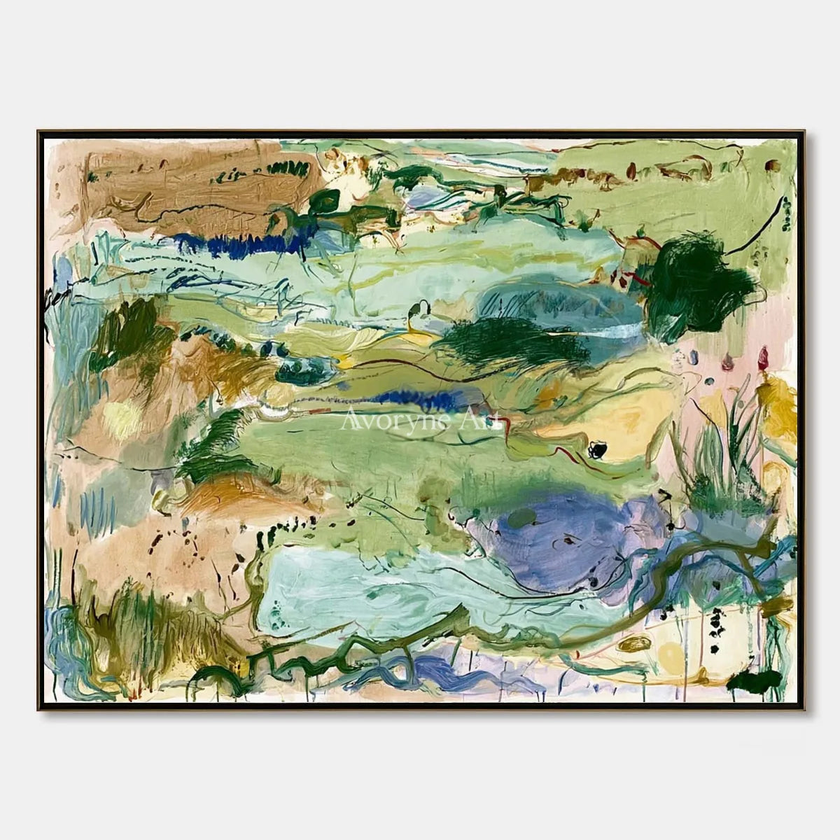 Ivory Open Trace: Green Organic Gesture — primary