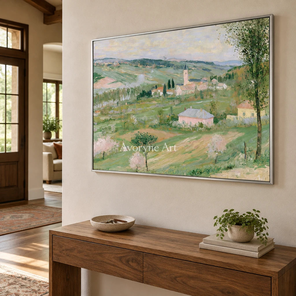 Ivory Winding Current: Green Village Art — entry silver