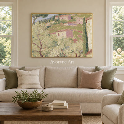 Ivory Tender Gesture: Green Village Art — living gold