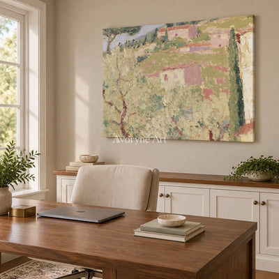 Ivory Tender Gesture: Green Village Art — office frameless