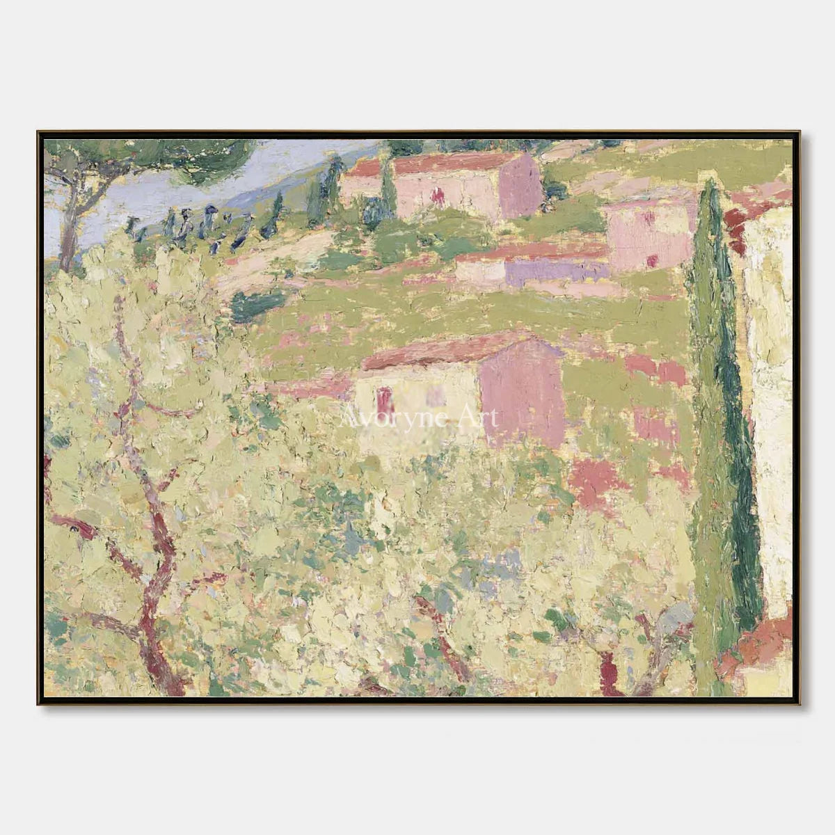 Ivory Tender Gesture: Green Village Art — primary