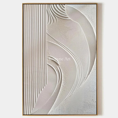 Aster Stratum: Ivory Contour Relief — primary