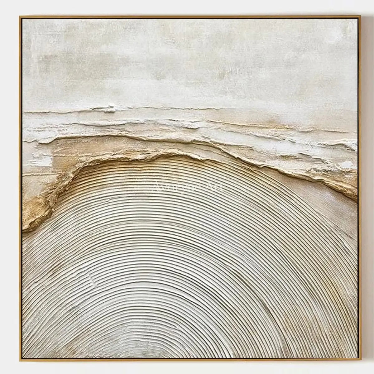 Aster Snowfall: Ivory Contour Relief — primary