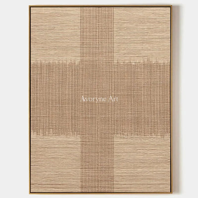 Aster Haven: Ivory Grid Texture — primary