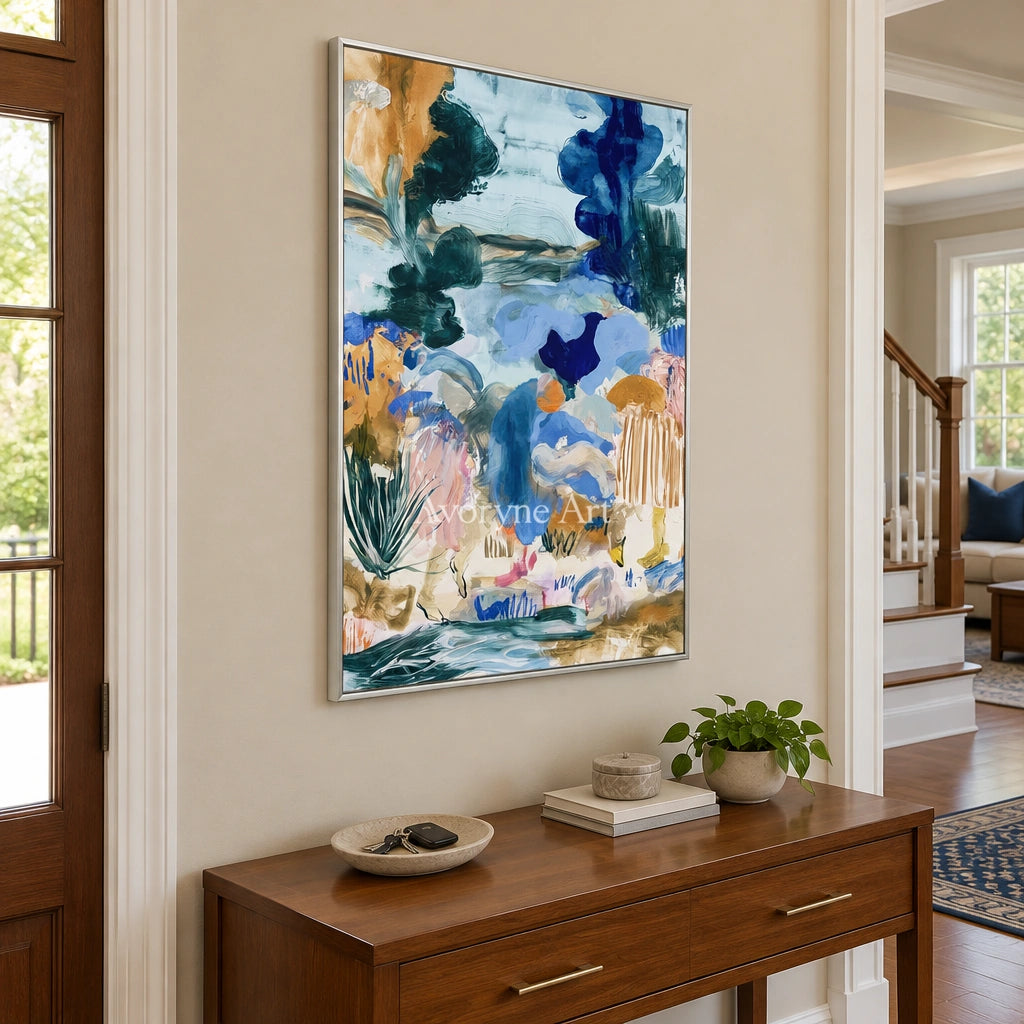 Ivory Painted Sonata: Marine Botanical Art — entry silver