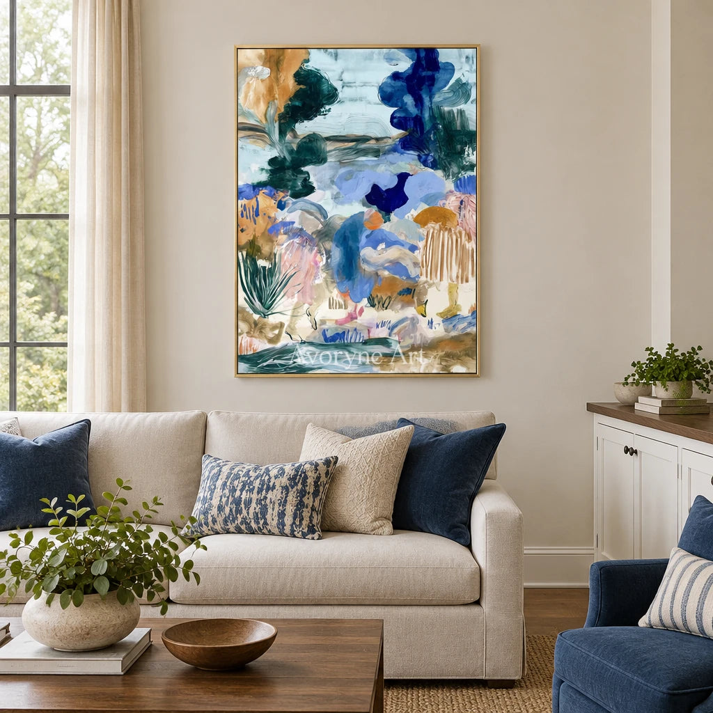 Ivory Painted Sonata: Marine Botanical Art — living gold