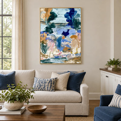 Ivory Painted Sonata: Marine Botanical Art — living gold