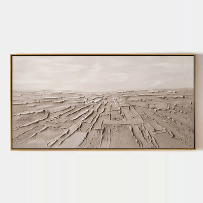 Soft Verse, hand-painted mineral texture wall art by Ronan Keane