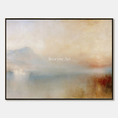 Ivory Open Cadence: Misty Water Landscape — primary