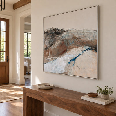 Ivory Lucent Memory: Mountain Ridge Art — entry silver