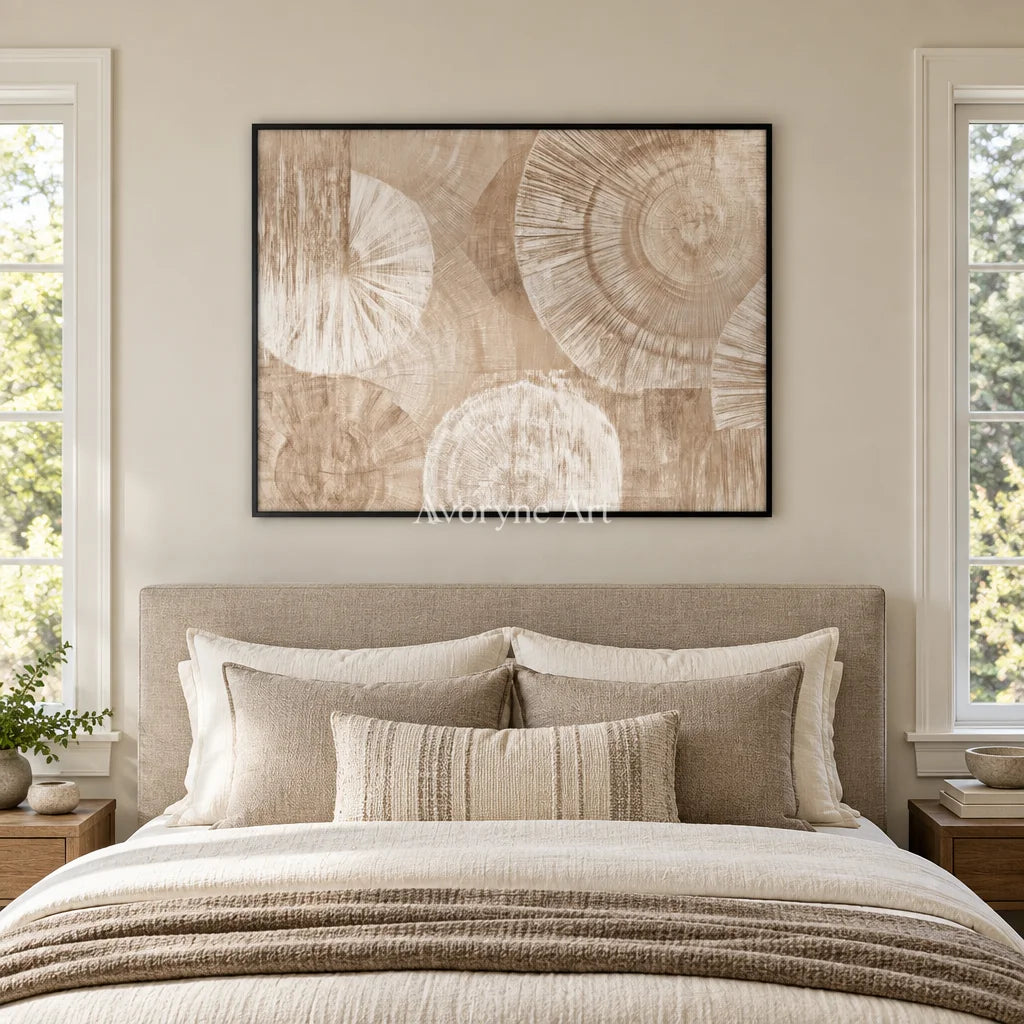 Aster Prism: Neutral Arc Texture — bedroom black