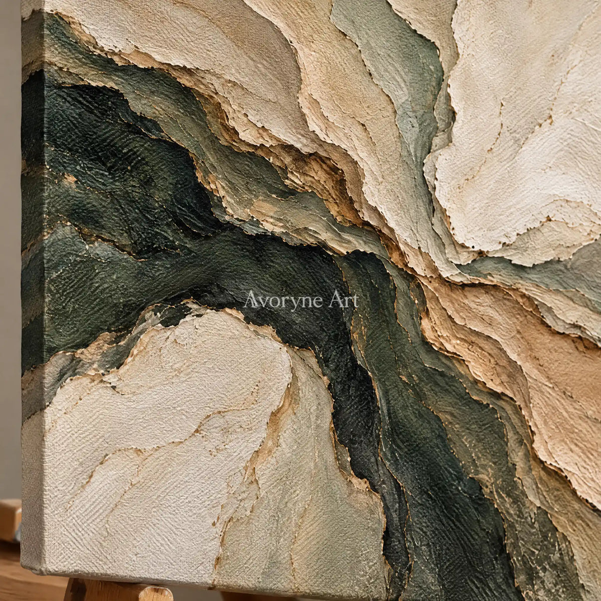 Aster Estuary: Neutral Coastal Relief — detail easel