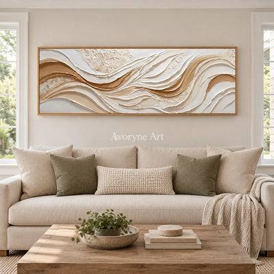 Aster Stream: Neutral Flow Relief — villa wood
