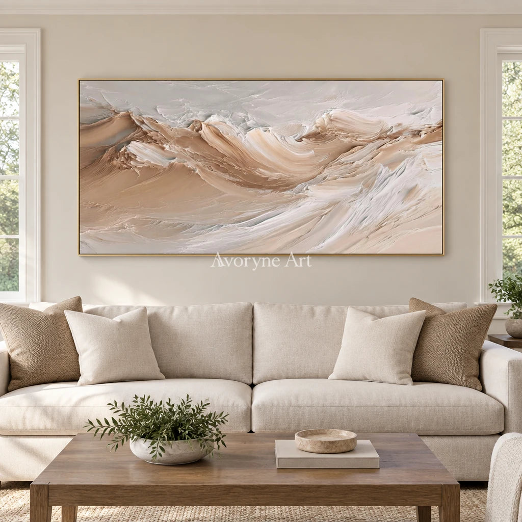 Aster Dune: Neutral Flow Relief — living gold