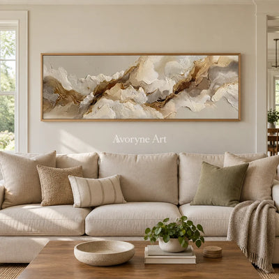 Aster Grain: Neutral Flow Relief — villa wood