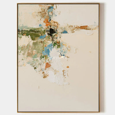 Ivory Winding Trace: Neutral Gesture Art — primary