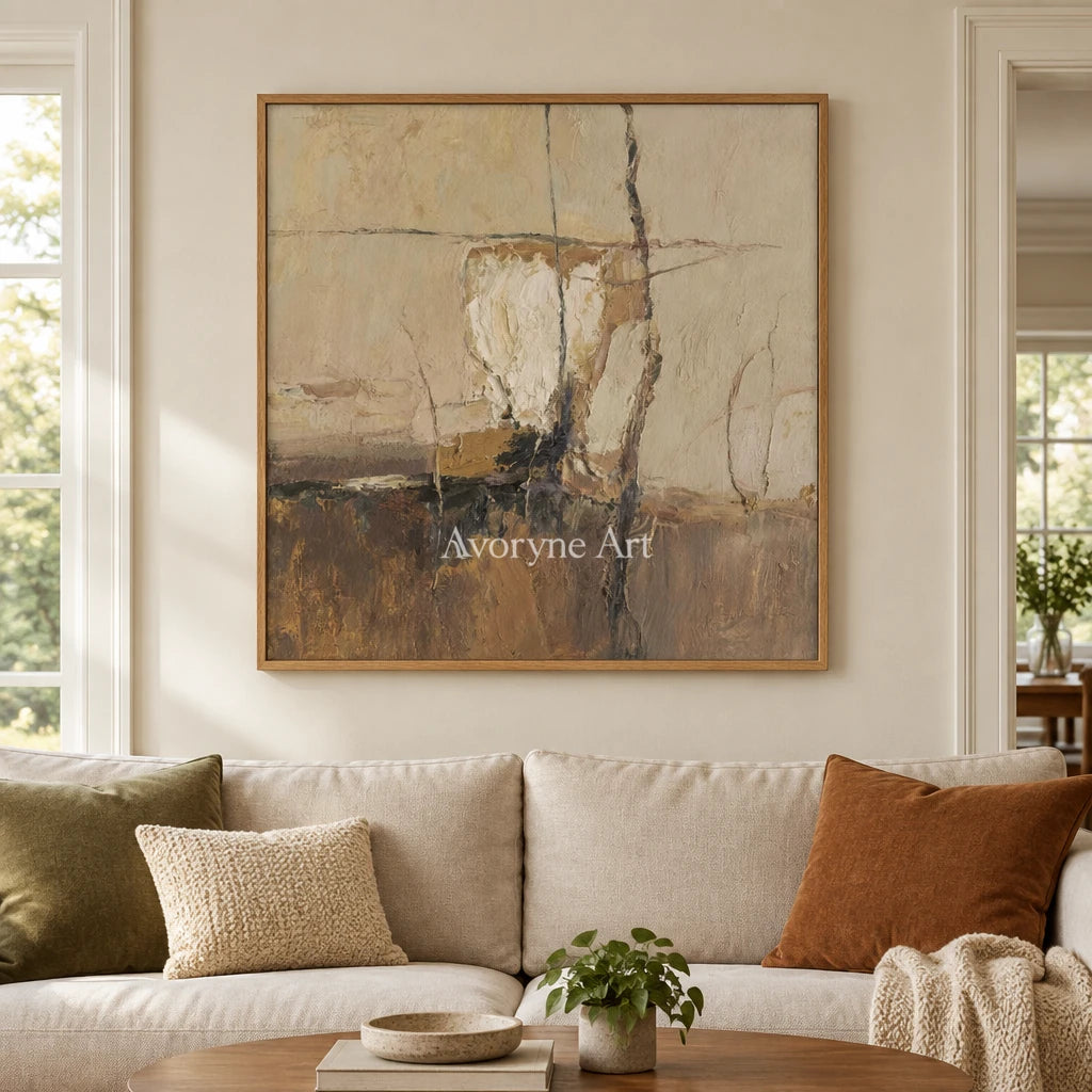 Aster Veil: Neutral Gesture Texture — villa wood