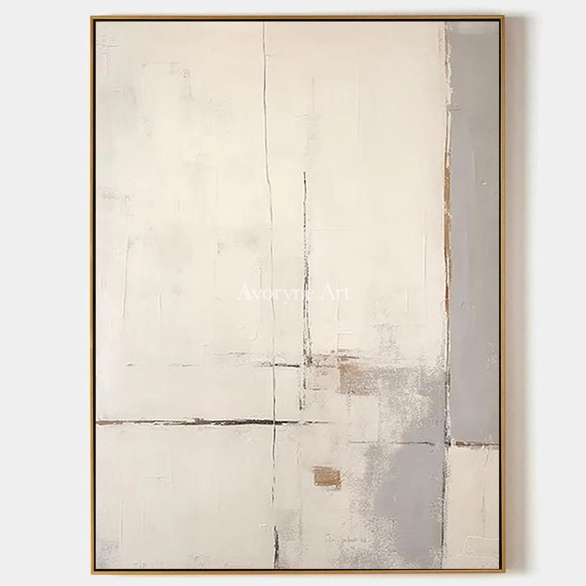 Aster Umber: Neutral Layered Abstract — primary