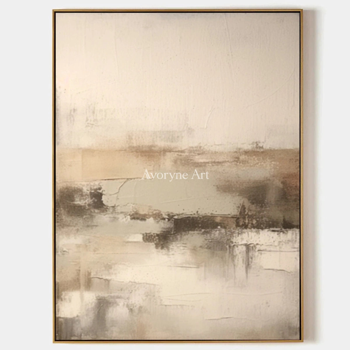 Aster Morrow: Neutral Mist Abstract — primary