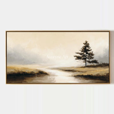 Aster Reed: Neutral Mist Landscape — primary