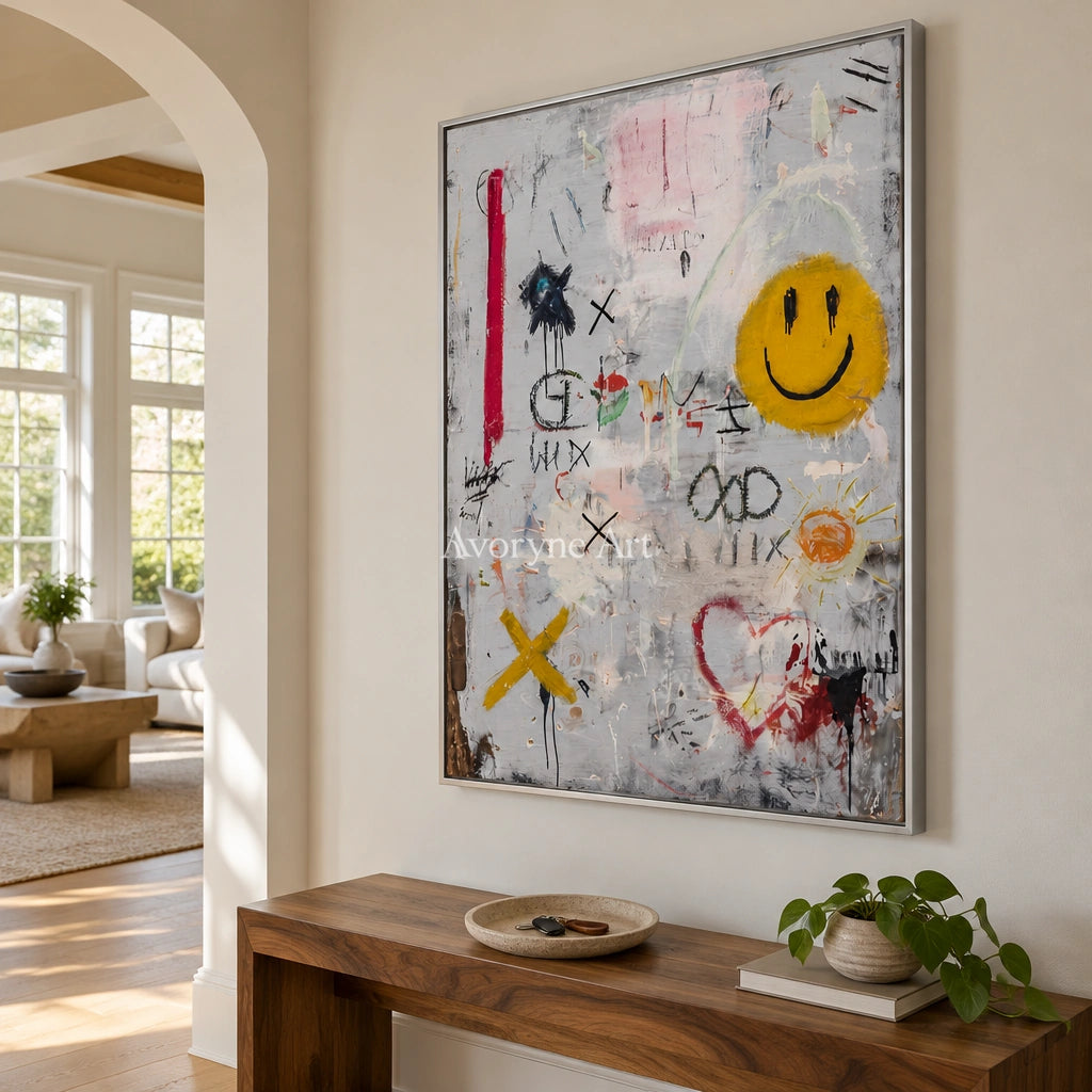 Ivory Distant Echo: Neutral Symbol Art — entry silver