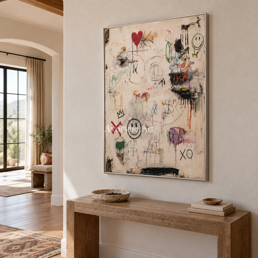 Ivory Distant Trace: Neutral Symbol Art — entry silver