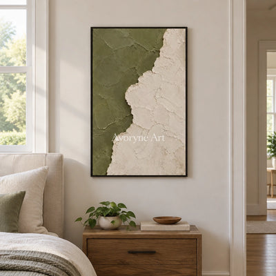 Aster Stem: Olive Coastal Layers — bedroom black