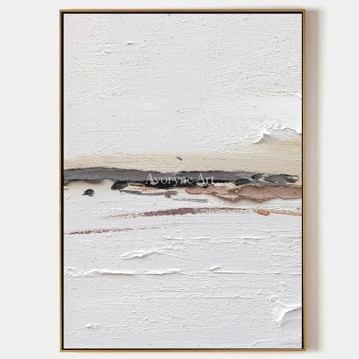 Aster Fable: Pale Fissure Abstract — primary