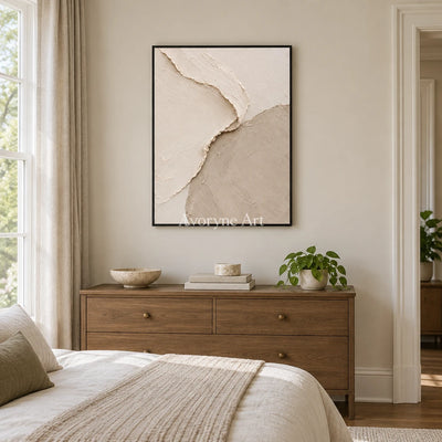 Aster Flight: Pale Layered Texture — bedroom black