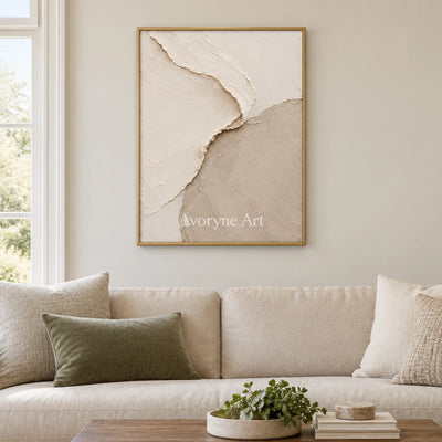 Aster Flight: Pale Layered Texture — living gold