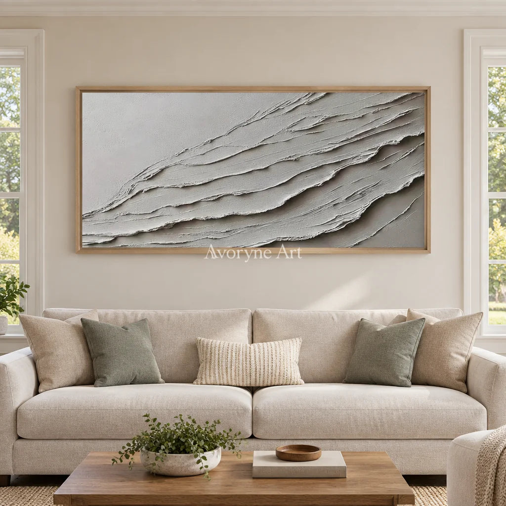 Aster Grove: Pale Layered Texture — villa wood