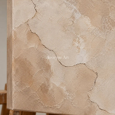 Aster Moor: Pale Layered Texture — detail easel