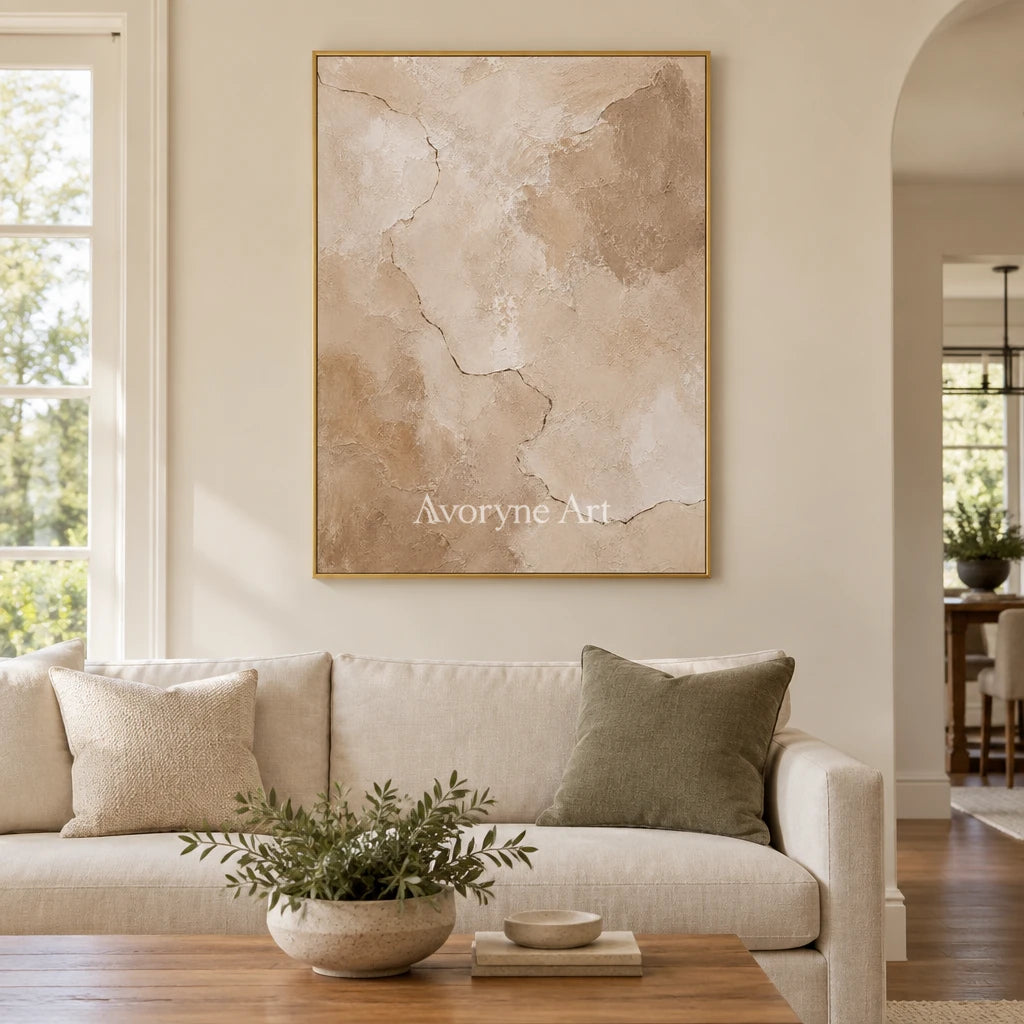 Aster Moor: Pale Layered Texture — living gold