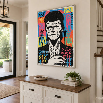 Ivory Open Solace: Pop Portrait Art — entry silver