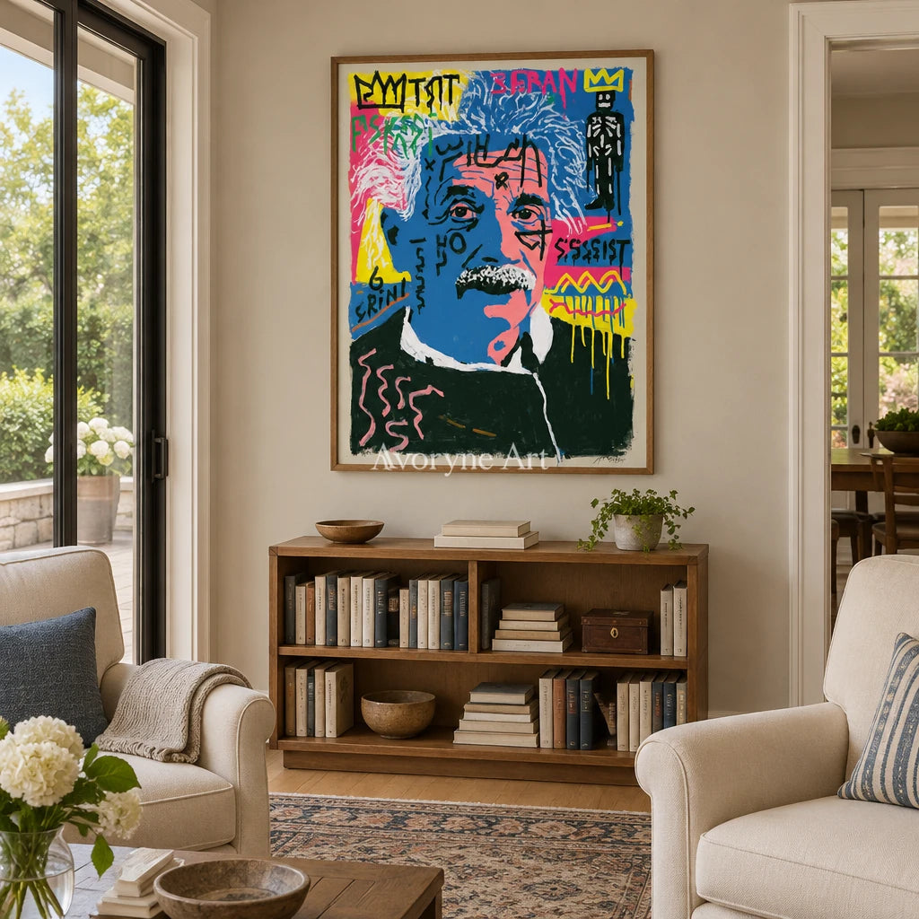 Ivory Open Sonata: Pop Portrait Art — villa wood