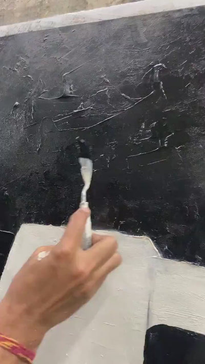 Aster Interval: Neutral Block Abstract — artwork video