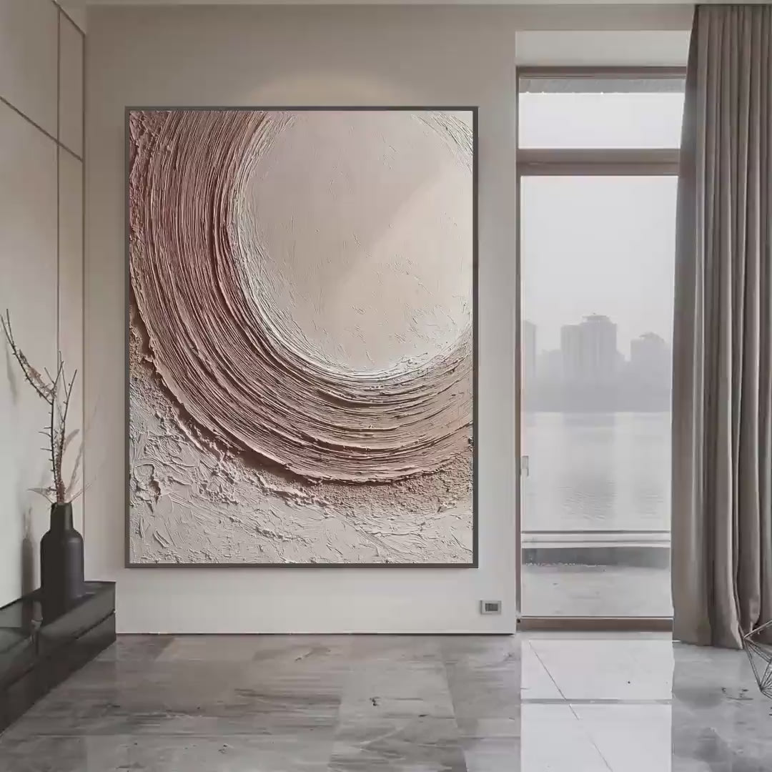 Aster Thistle: Blush Arc Texture — artwork video