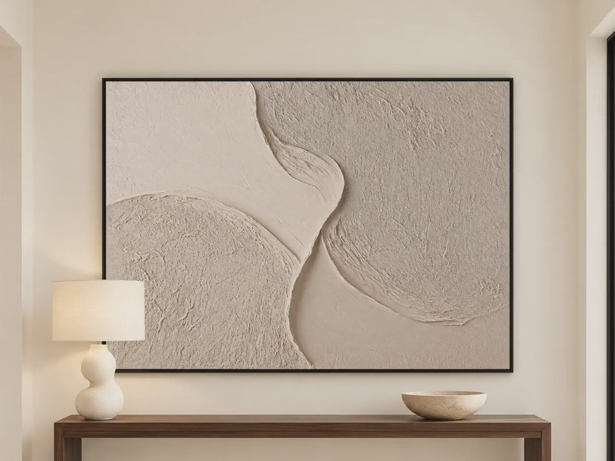 Aster Fern: Pale Layered Texture — artwork video