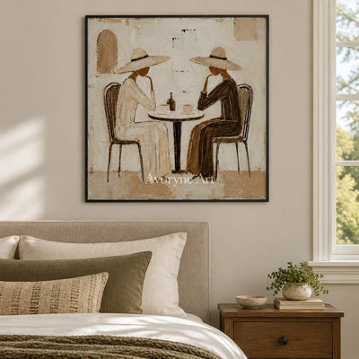 Aster Ash: Quiet Table Portraits — bedroom black